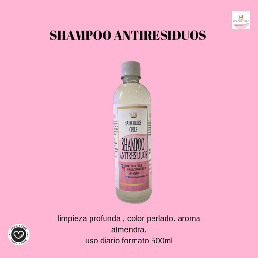Shampoo anti residuos