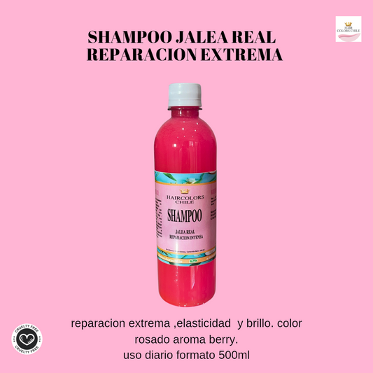 Shampoo  jalea real.